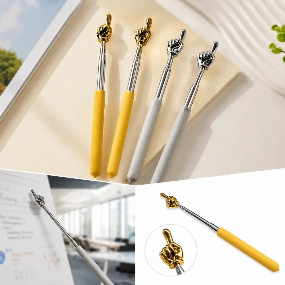5-Pack Telescopic Teaching Pointer – Finger Reading Stick
