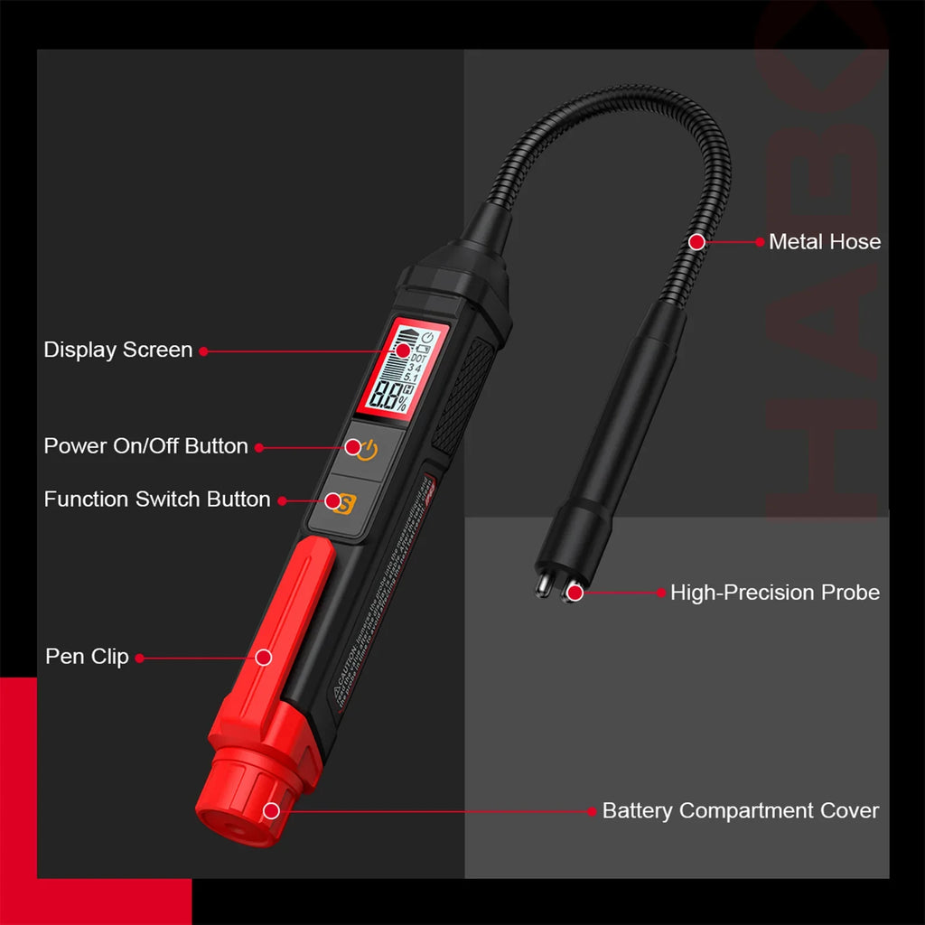 HABOTEST HT663L Digital Brake Fluid Liquid Tester Car Sound Light