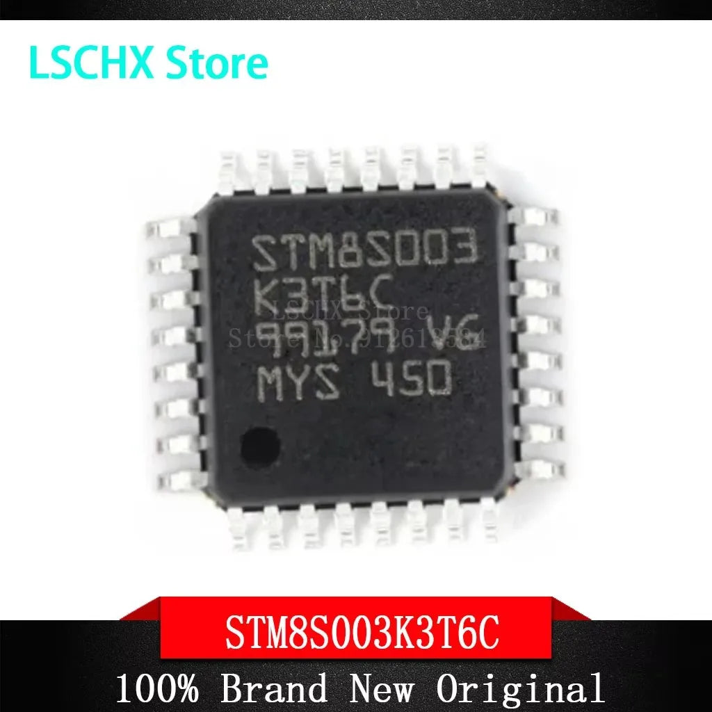 10pcs STM8S Microcontroller ICs – STM8S003 STM8S005 STM8S105
