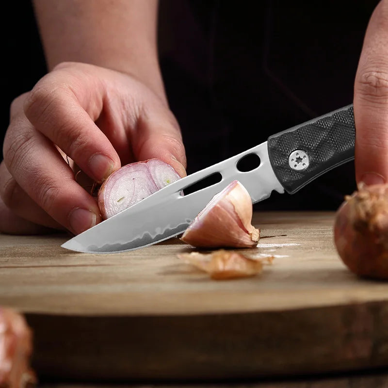 InLeung Folding Kitchen Knife – Sharp Stainless Steel Chef Knife