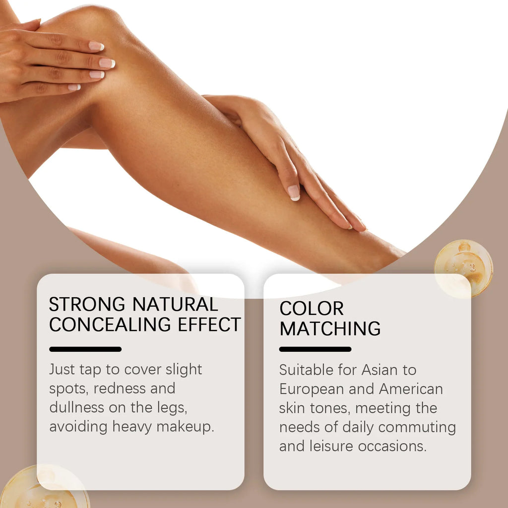 OceAura Leg Makeup Cream – Body Foundation & Fake Tan Lotion