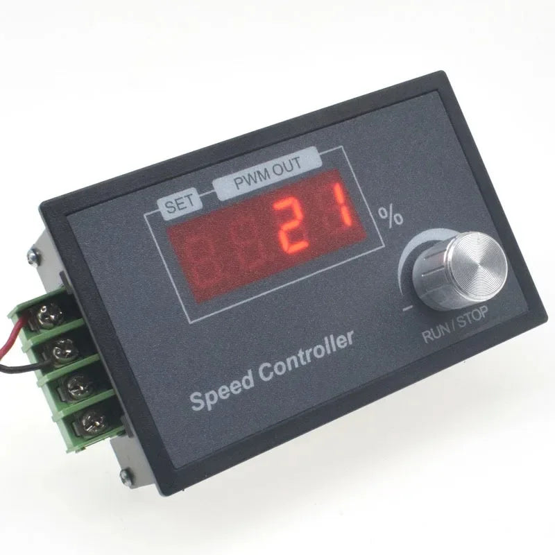 DC 6-60V PWM Motor Speed Controller | Encoder Knob 1-100kHz