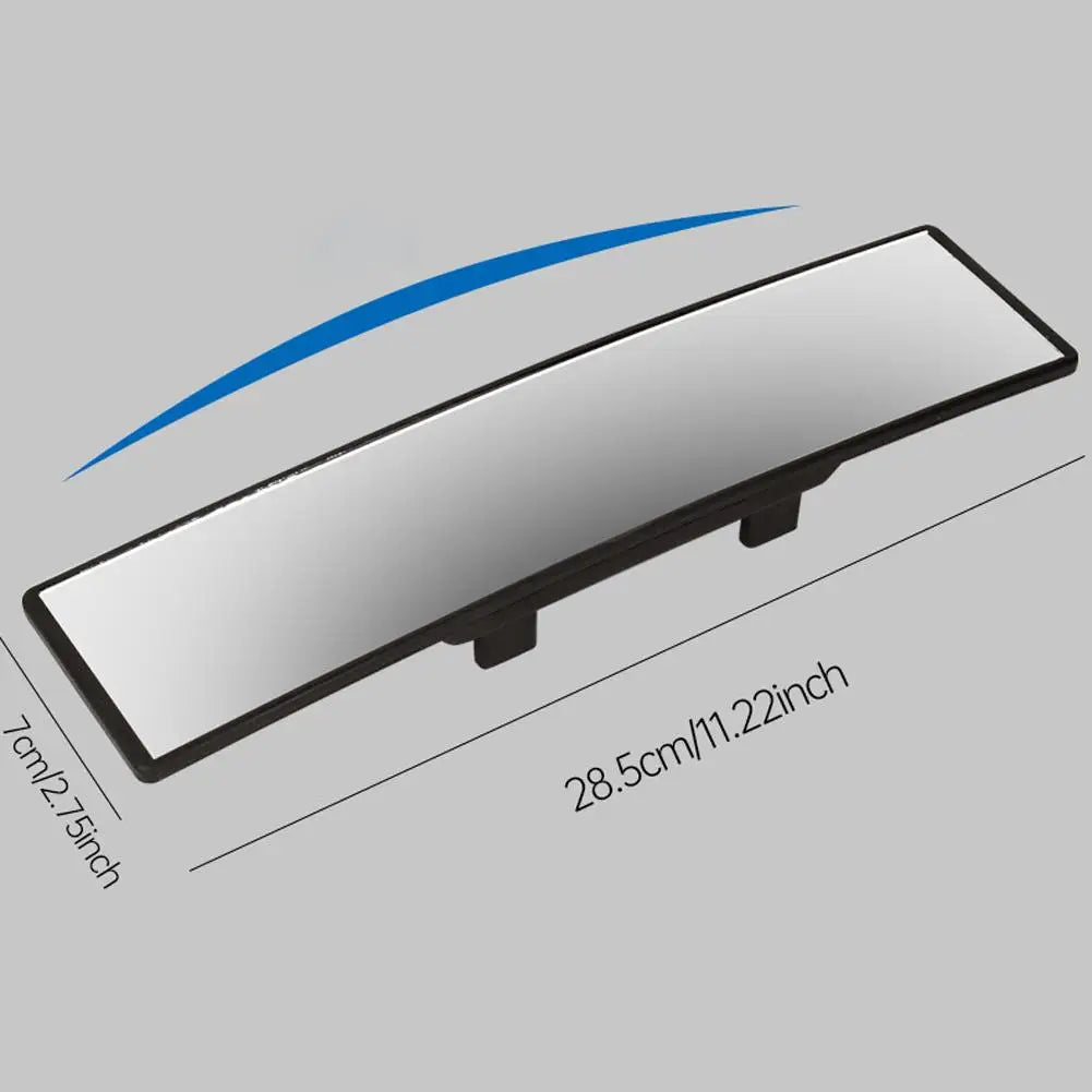 Clip-On Panoramic Rearview Mirror – Wide Angle Anti-Glare HD