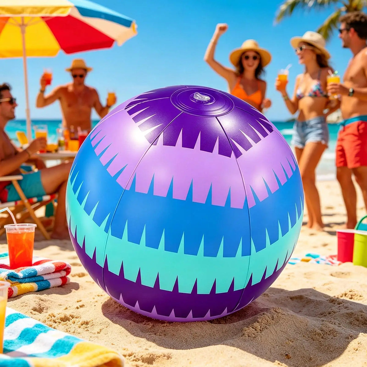 Inflatable Beach Balls for Kids & Adults | Pool & Outdoor Toy
