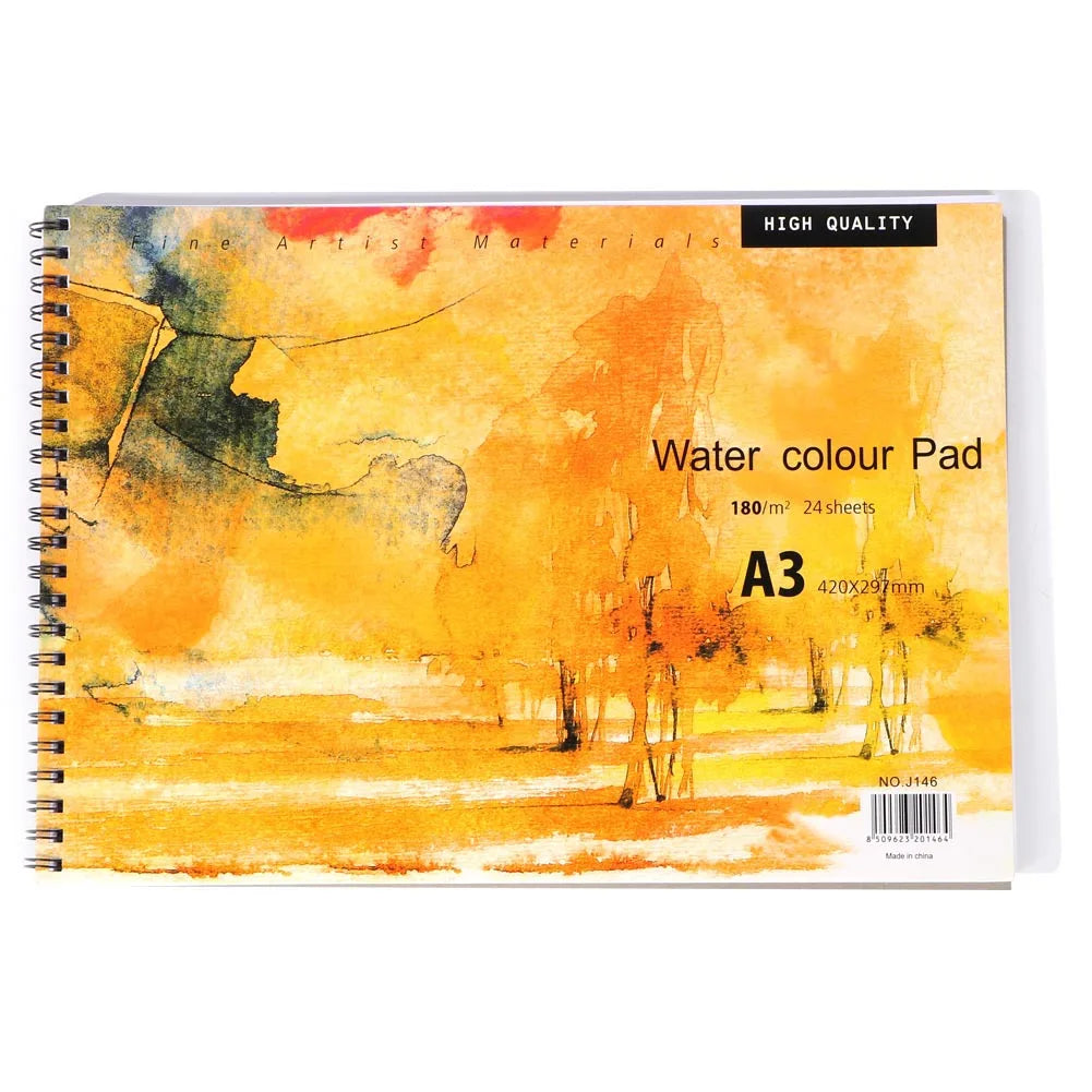 Pastel Paper Pad Drawing Notebook Watercolor Sketchbook Painting
