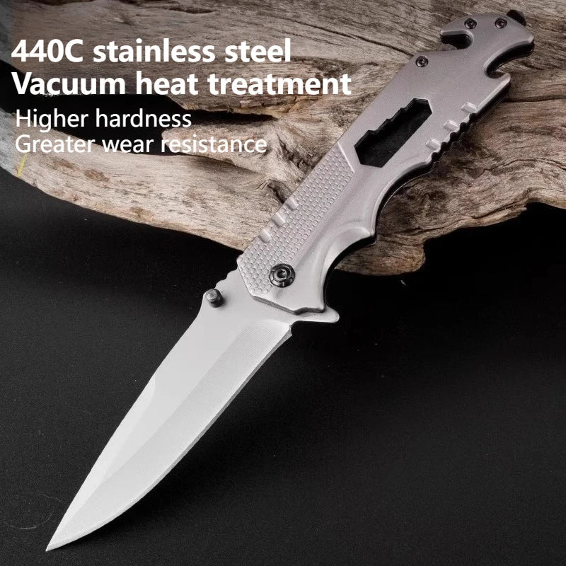 Folding Stainless Steel Kitchen Knife – Fruit, Meat & Peeling
