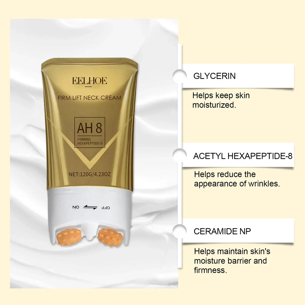 Hydrating Roll-On Neck Cream – Lightweight Moisturizer 120g