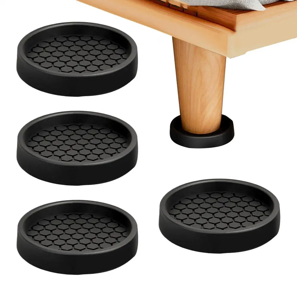 Silicone Furniture Floor Protectors – 4-Piece Anti-Skid Cups