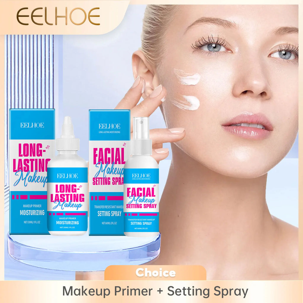 EELHOE Setting Spray & Primer – Matte, Waterproof, Long Lasting