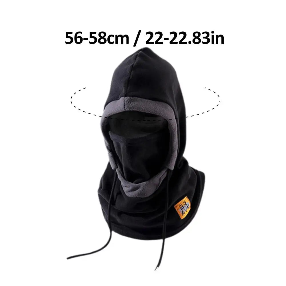 3-in-1 Windproof Balaclava Hat Mask & Neck Warmer – Unisex