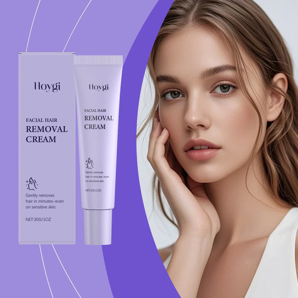 Hoygi Face Hair Removal Cream – Painless & Gentle 30g