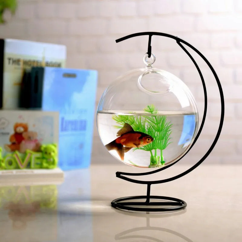 Hanging Glass Vase Creative Transparent Ornaments Bottle Hydroponic