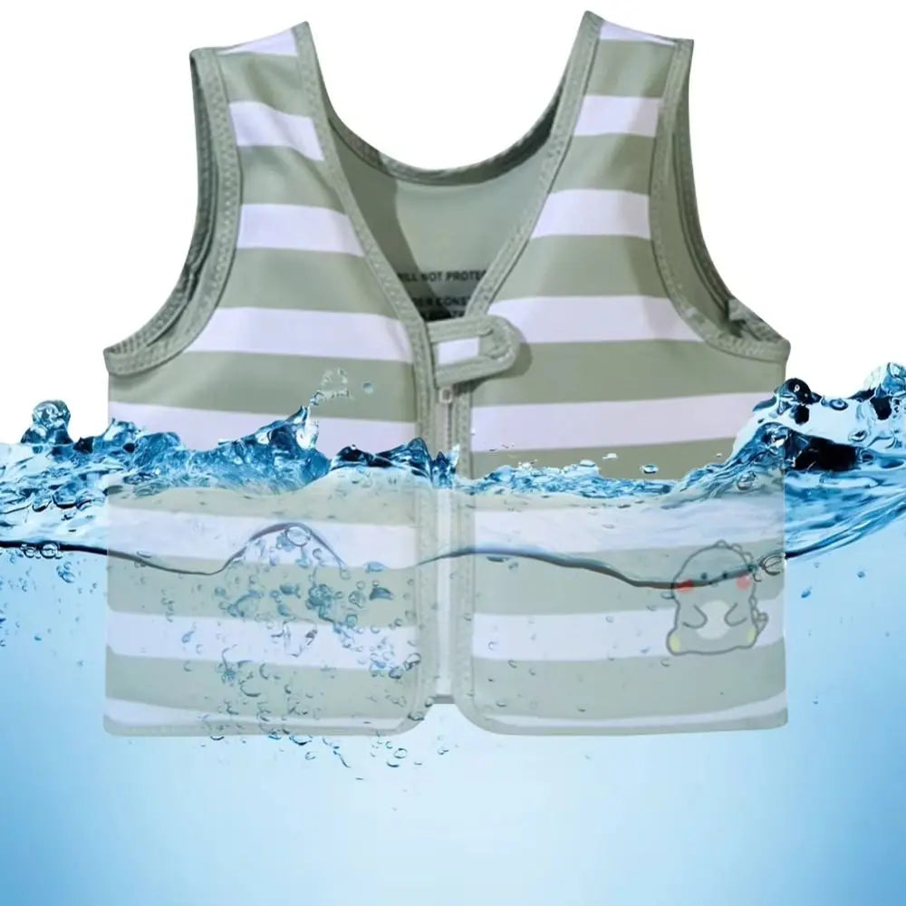 Kids Buoyancy Swim Vest | Cartoon Inflation-Free Float Jacket