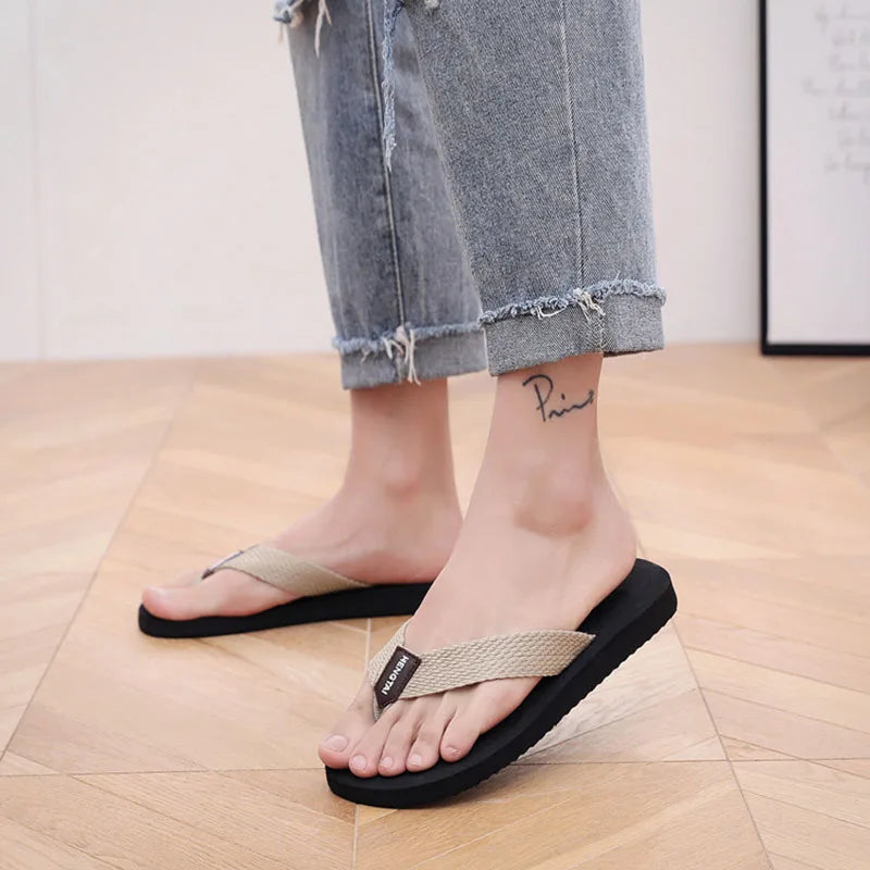 Men's EVA Flip Flops | Lightweight Breathable Beach Slippers