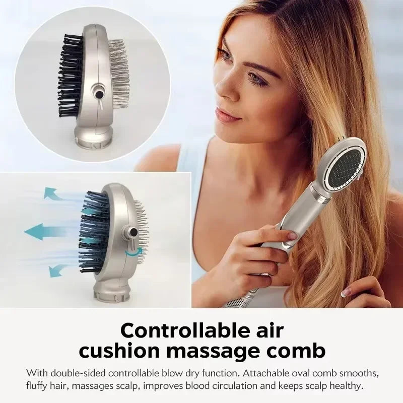 URGGU 8-in-1 Ionic Brushless Hair Dryer & Hot Air Styler