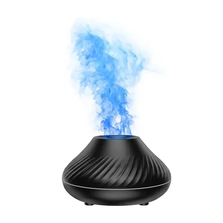 Flame Aroma Diffuser Humidifier – 7 Color LED Night Light