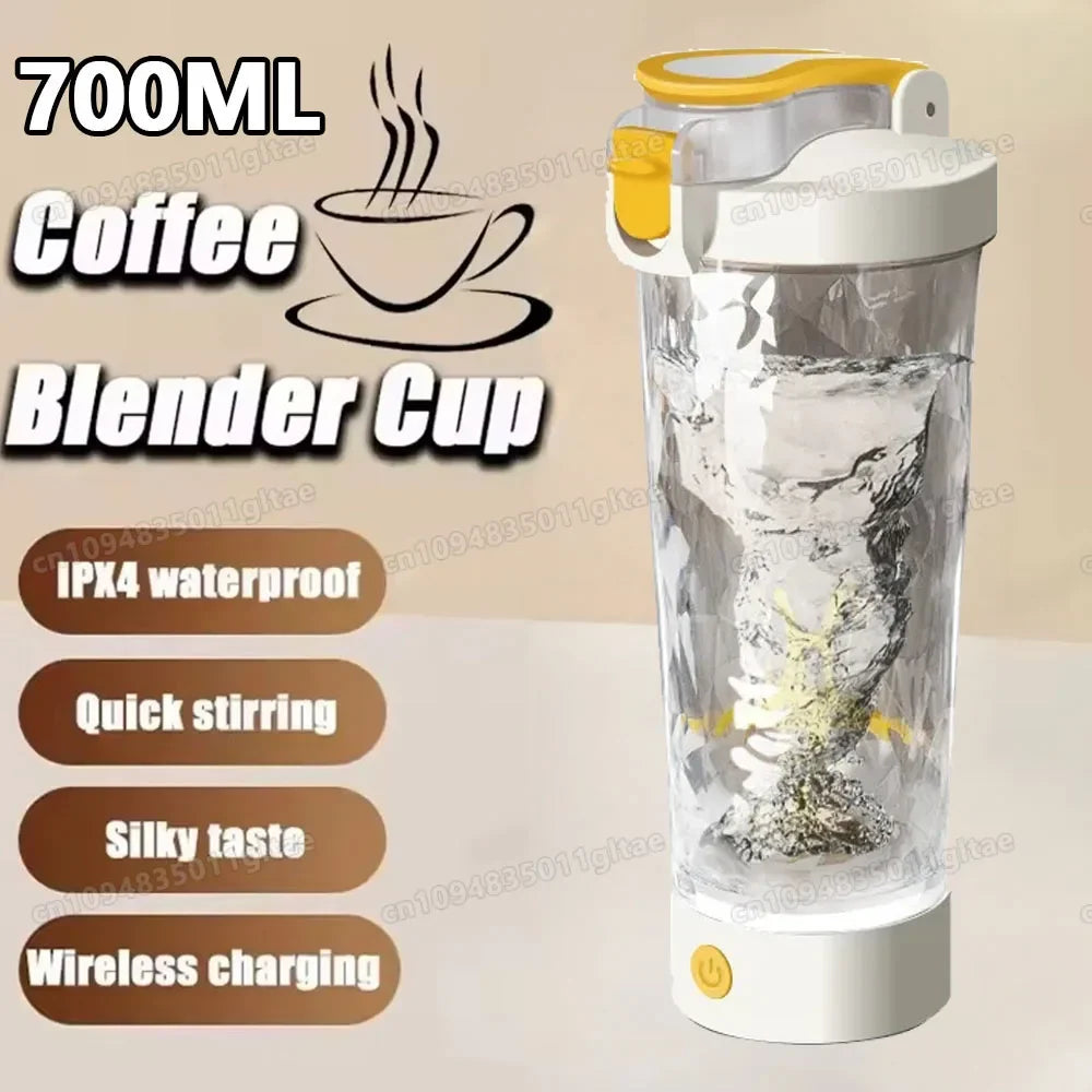 Electric Self Stirring Mug Protein Powder Milkshake Shaker Bottle USB
