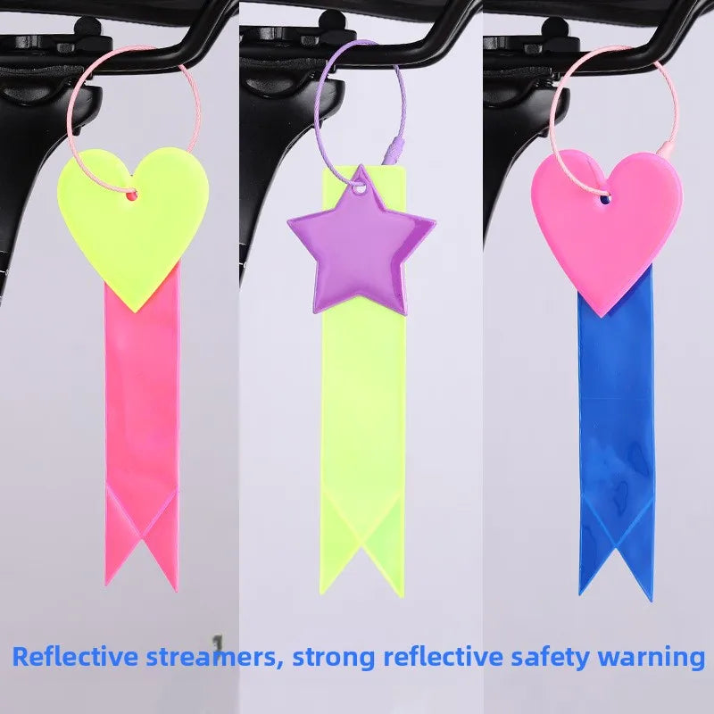 Cycling Reflective Riding Ornament Mountain Bike Decoration Seat