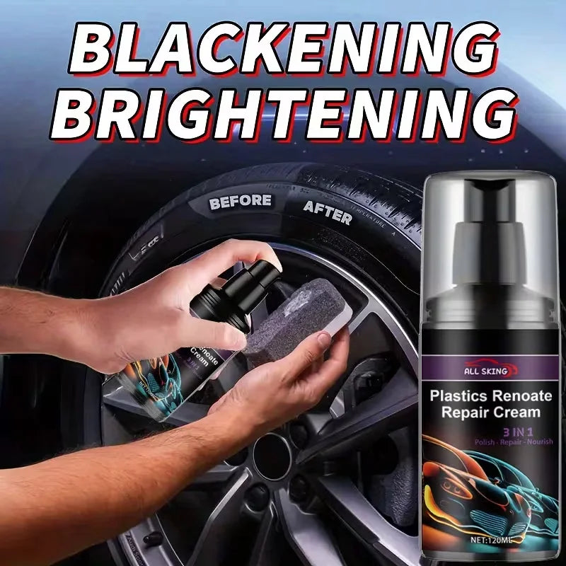 Tire Gloss & Reviver – Shine & Protect Tires, Plastic & Rubber