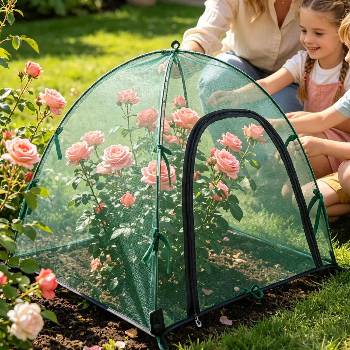 Fine Mesh Garden Plant Enclosure Net – Bird & Wildlife Cover