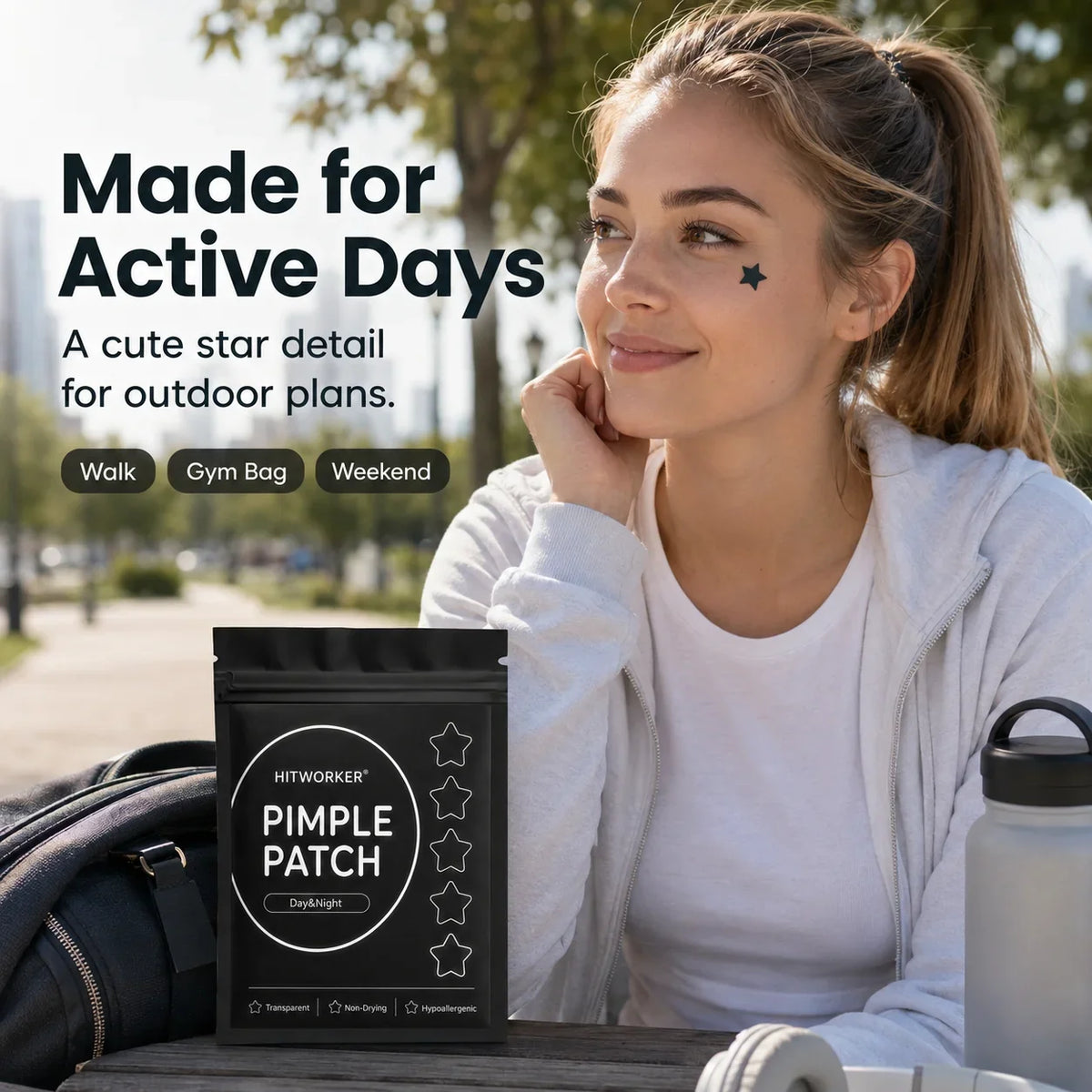 Star Hydrocolloid Spot Patches 80/280pcs – Day & Night Skin Care