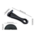 4-in-1 Manual Can Opener with Anti-Slip Ergonomic Handle