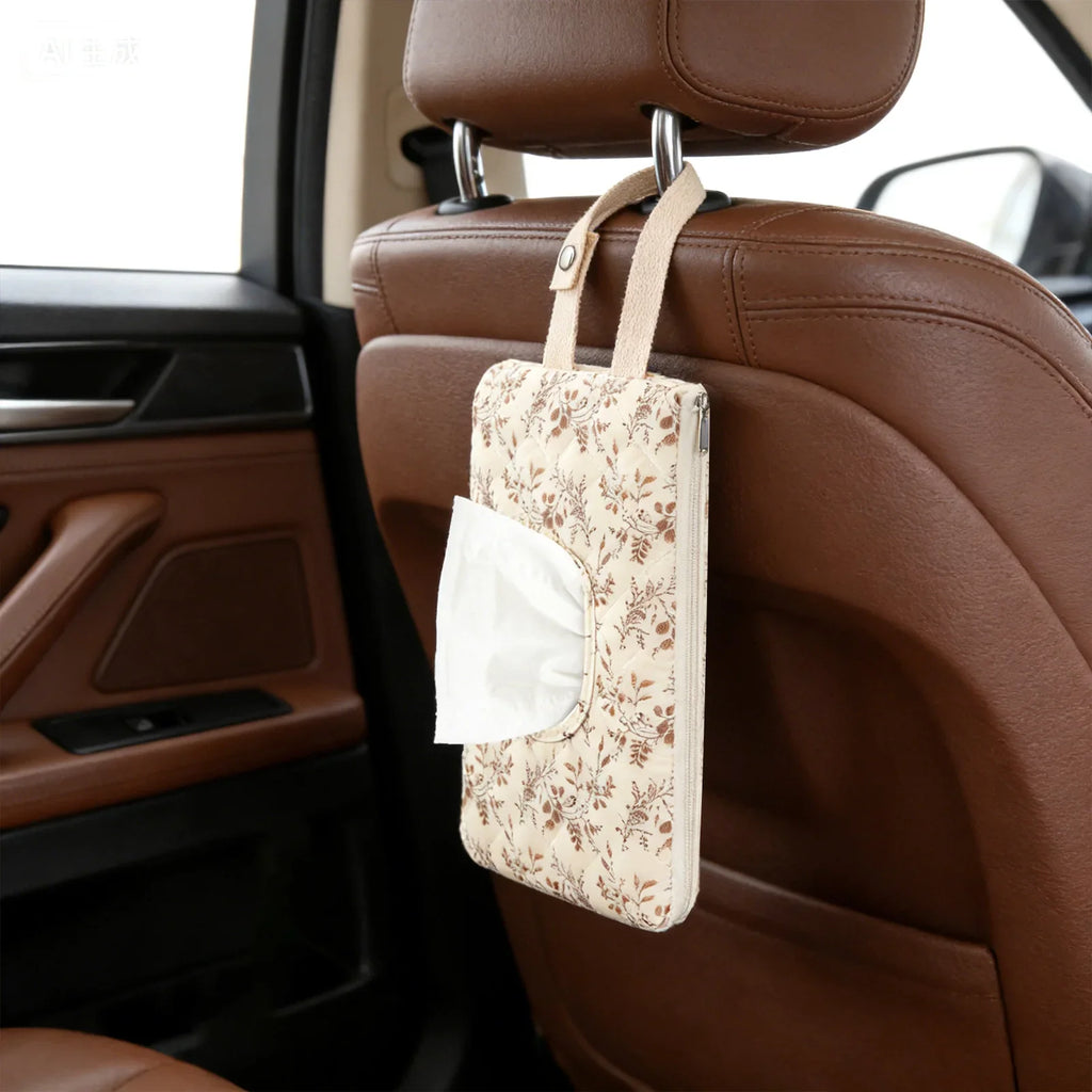 Floral Baby Wipes Case | Portable Stroller Hanging Holder