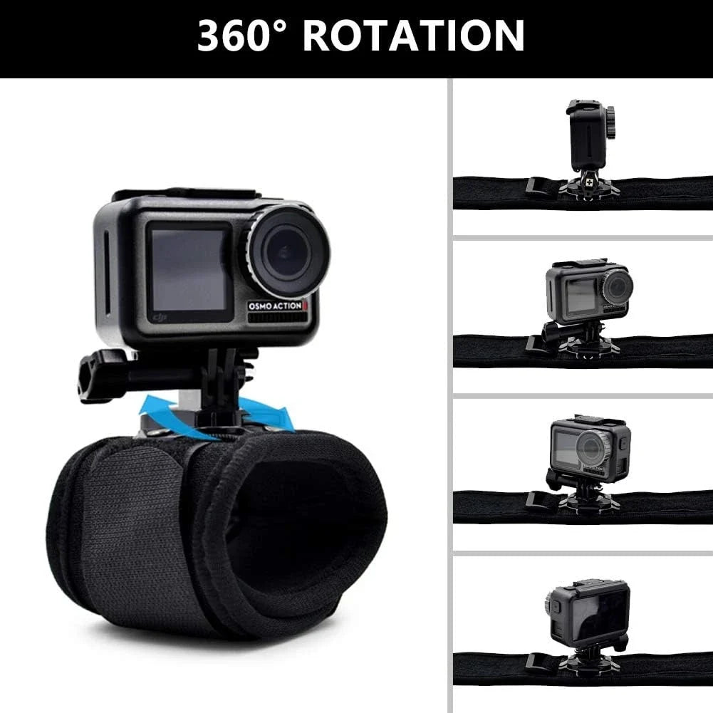 360° Rotating Wrist Strap for GoPro Hero 12 11 10 & More