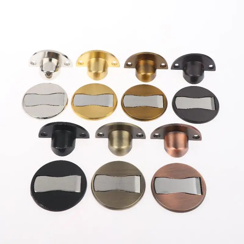 Strong Magnetic Door Stop Invisible Punch Easy Install Bedroom