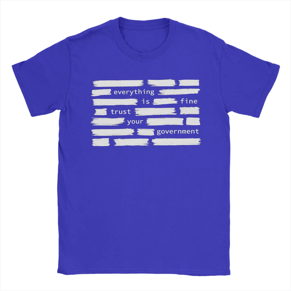"Everything Is Fine" Funny Men's Graphic T-Shirt | Cotton Tee