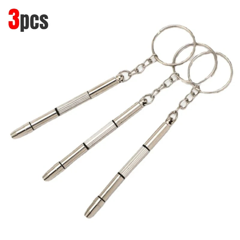 Precision Eyeglass & Watch Repair Screwdriver Kit | Keychain