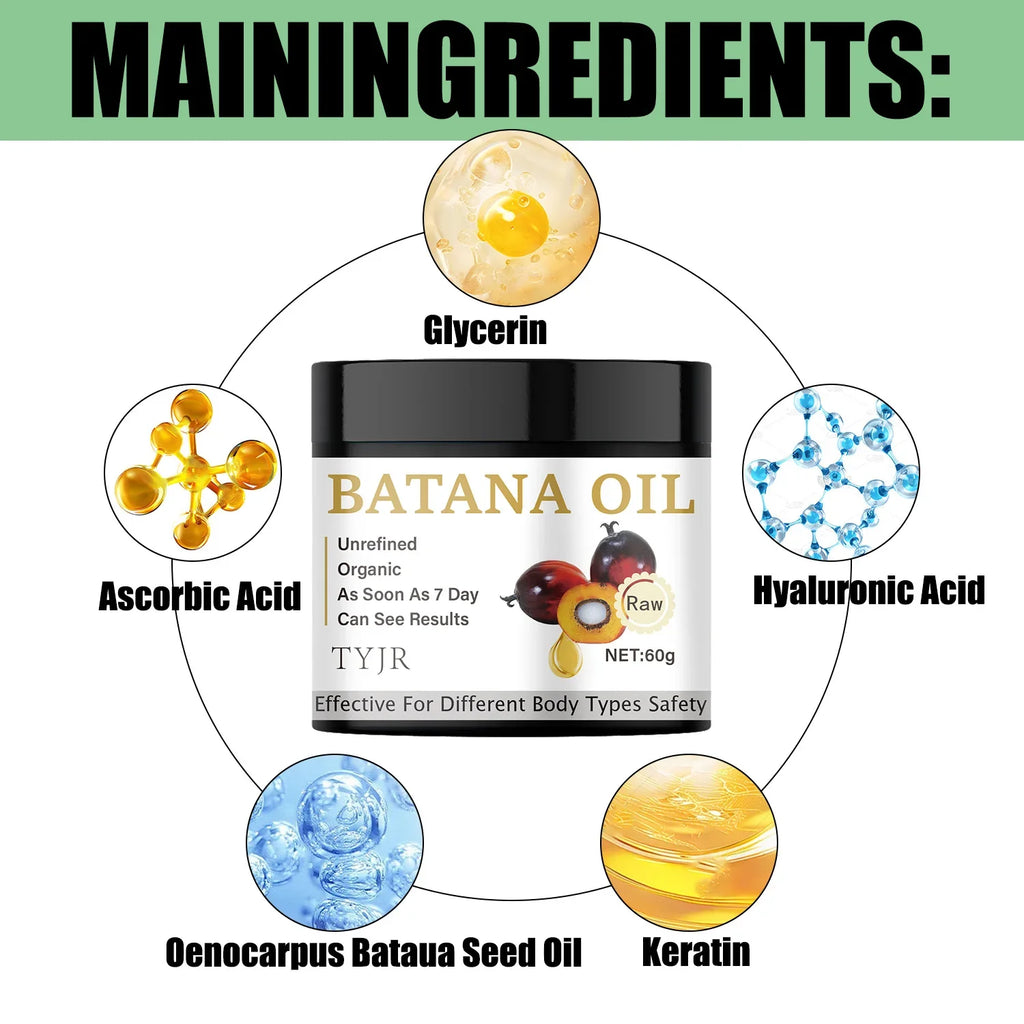 Batana Oil Hair Mask – Nourishing Smoothing Treatment 60g