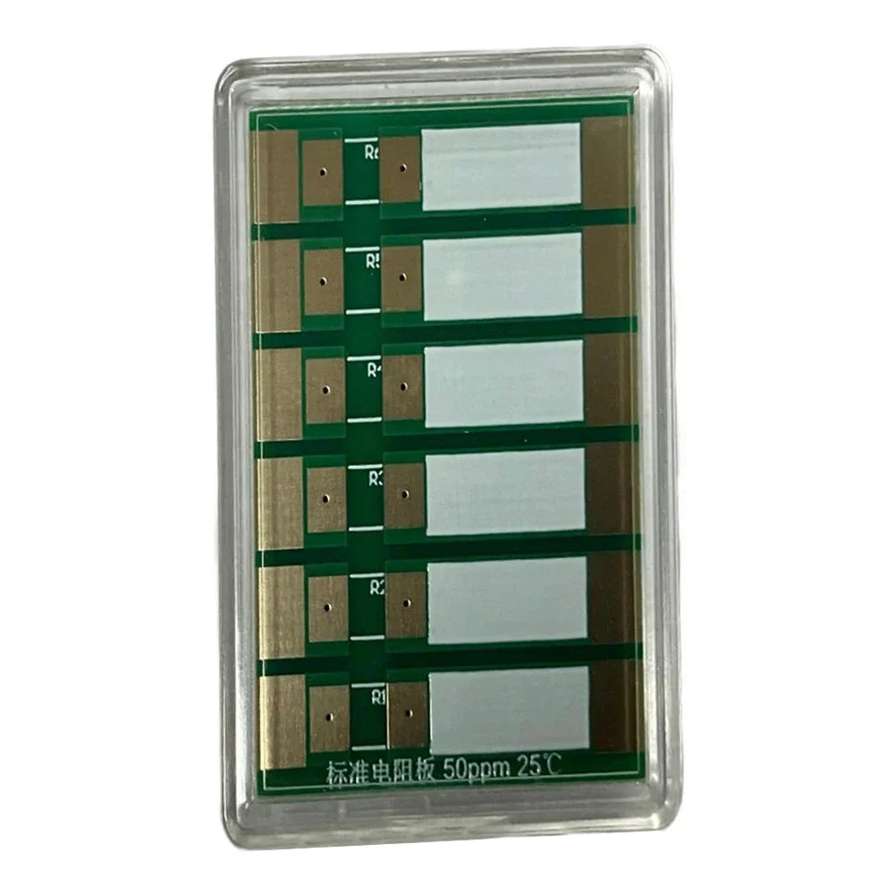 Four-Terminal Resistor Calibration Board | Ohmmeter 0.5–1000mΩ