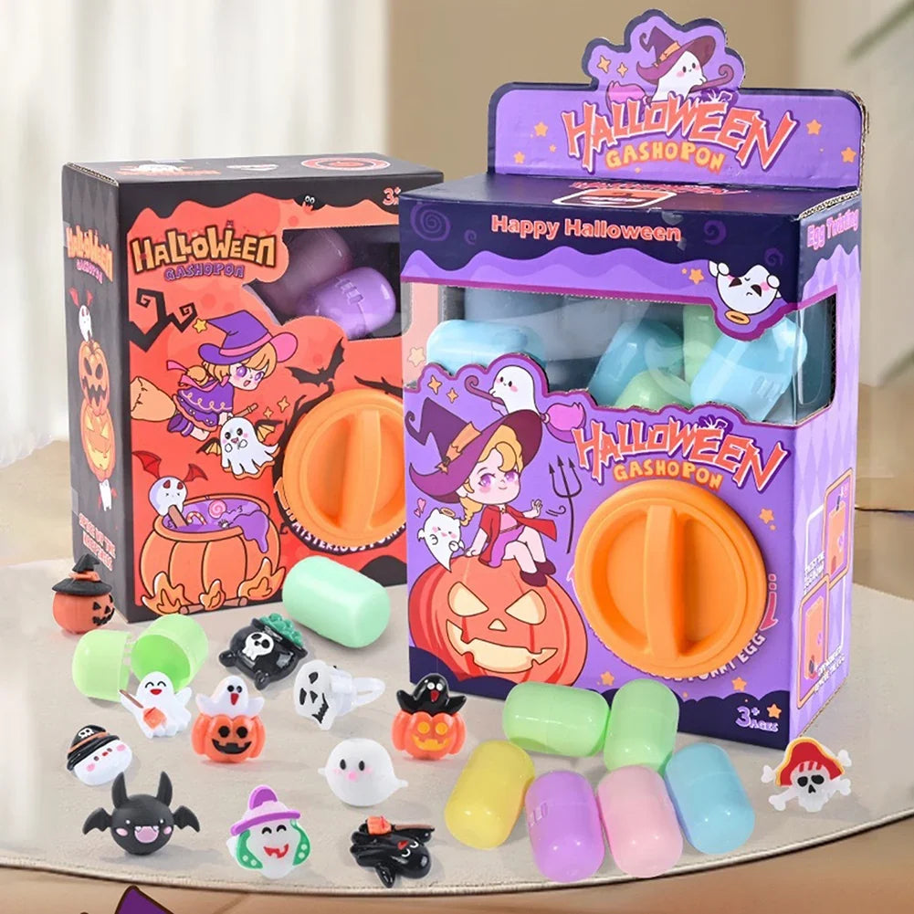 Halloween Mini Claw Machine Toy for Kids – 6 Surprise Blind Box