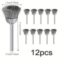 Rotating Wire Brushes Polishing Wheels Rust Removal Wireless Metal