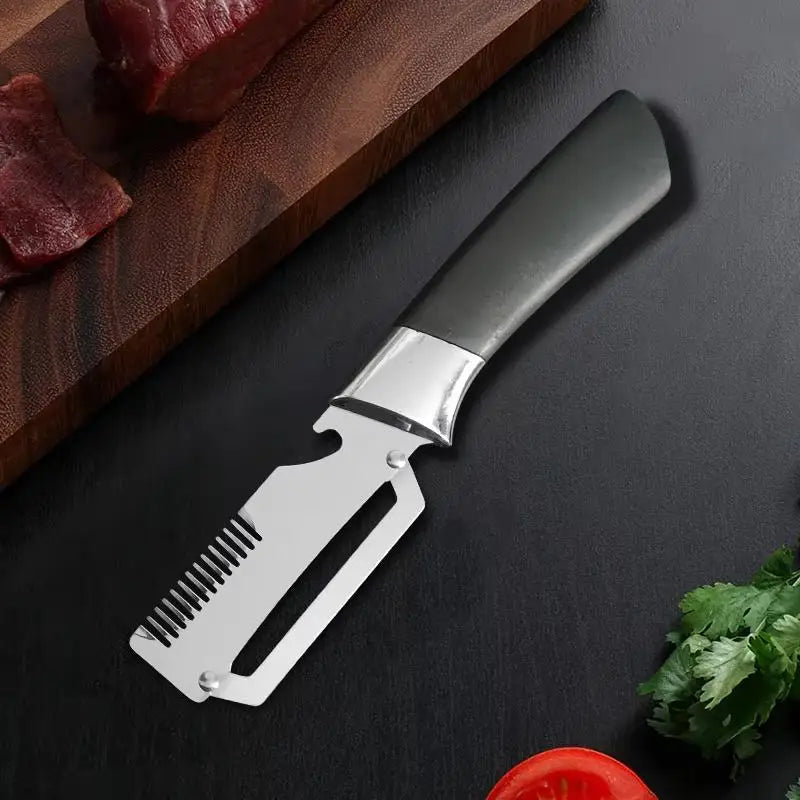 Stainless Steel Fruit & Vegetable Peeler | Ergonomic Grip