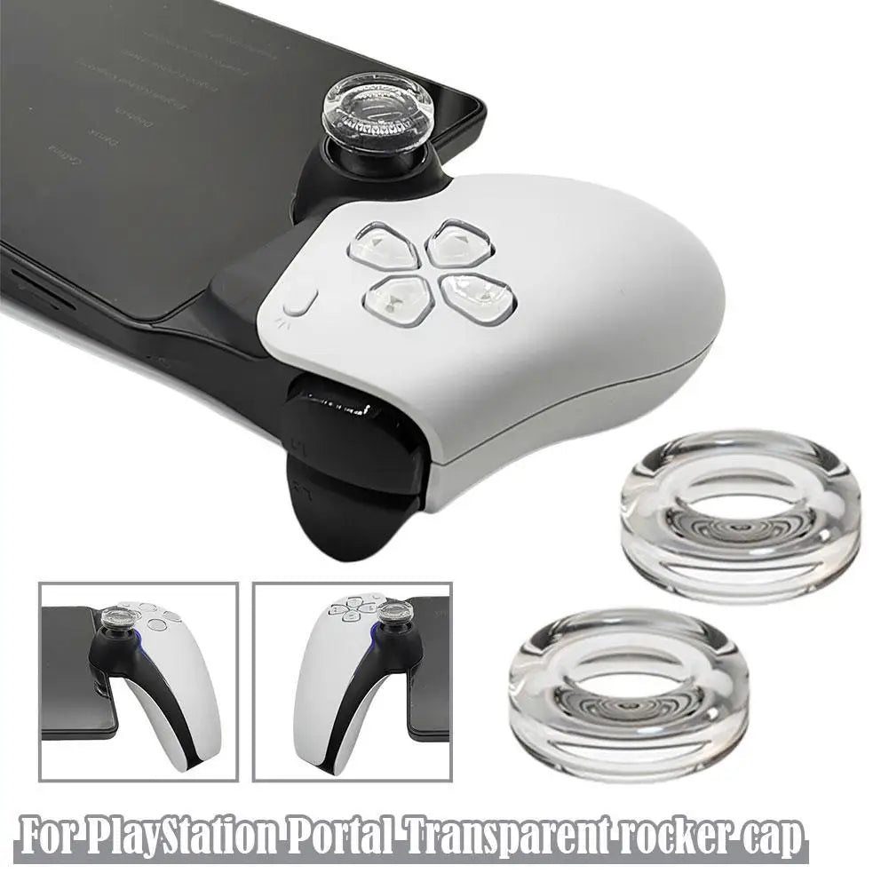 PS5 & PlayStation Portal Silicone Thumb Grip Rocker Caps (2-Pack)
