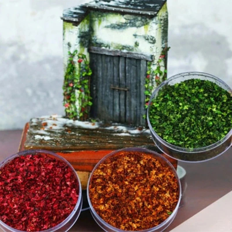 Leaves Static Model DIY Miniature Leaf Micro Landscape Bonsai Fairy