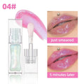 QIBEST Color-Changing Lip Oil – Hydrating Pearlescent Gloss