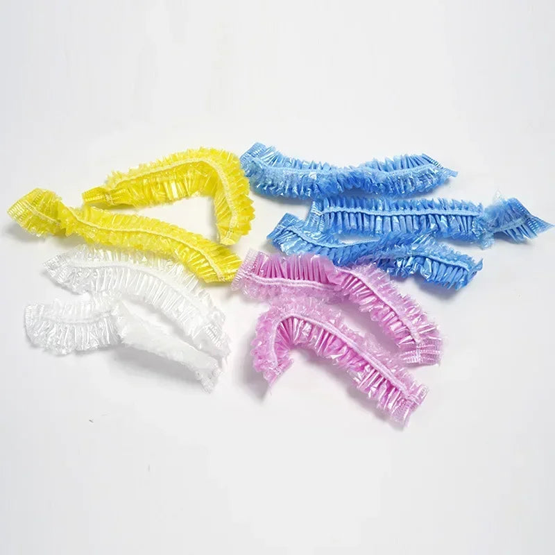 Disposable Waterproof Ear Cover Caps | Salon & Shower – 100 Pcs