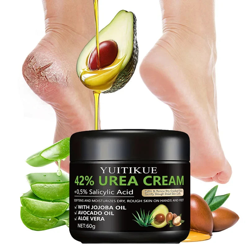 YUITIKUE Urea Foot Cream – Exfoliate, Soften & Hydrate Feet