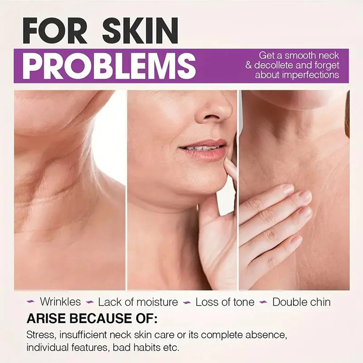 Collagen Face Neck Tightening Cream Firming Reduce Double Chin