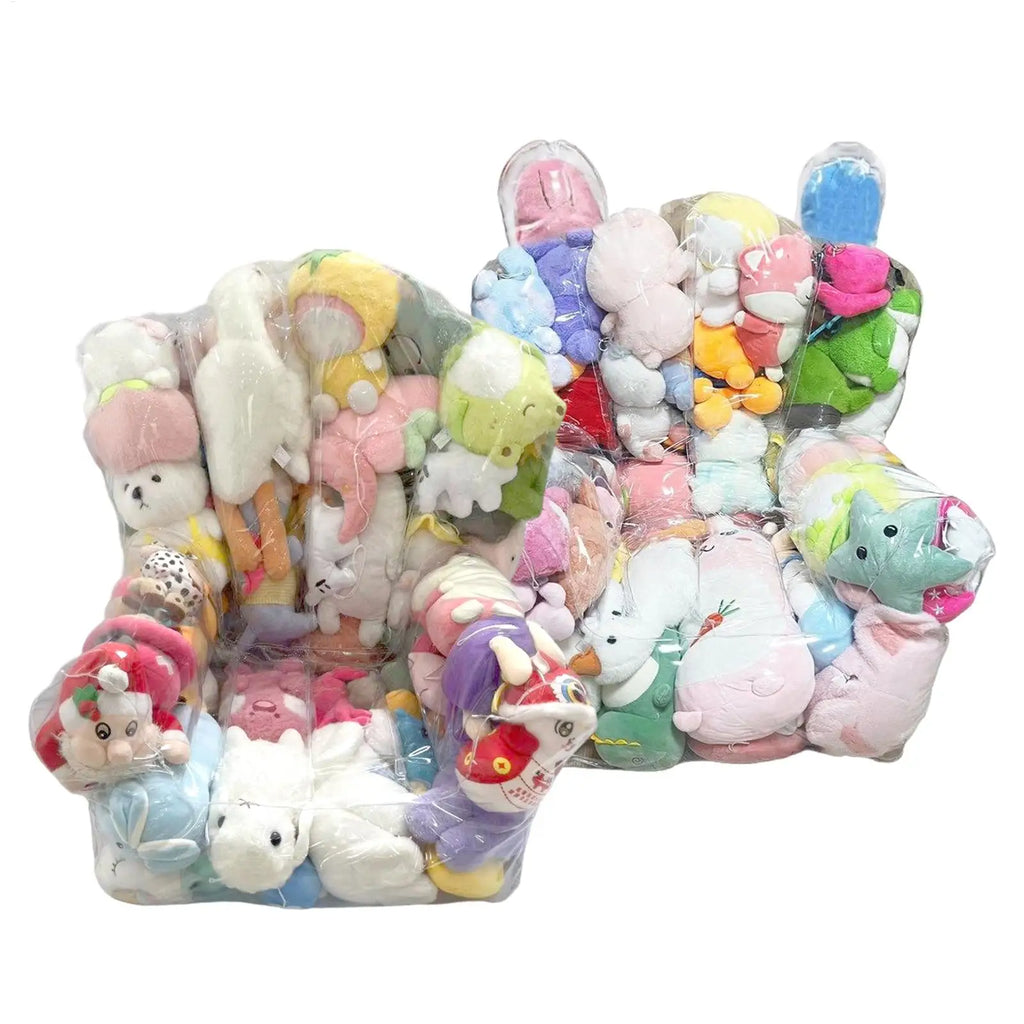 Bean Bag Stuffed Animal Storage Plush Toys Organizer Chair Kids Large
