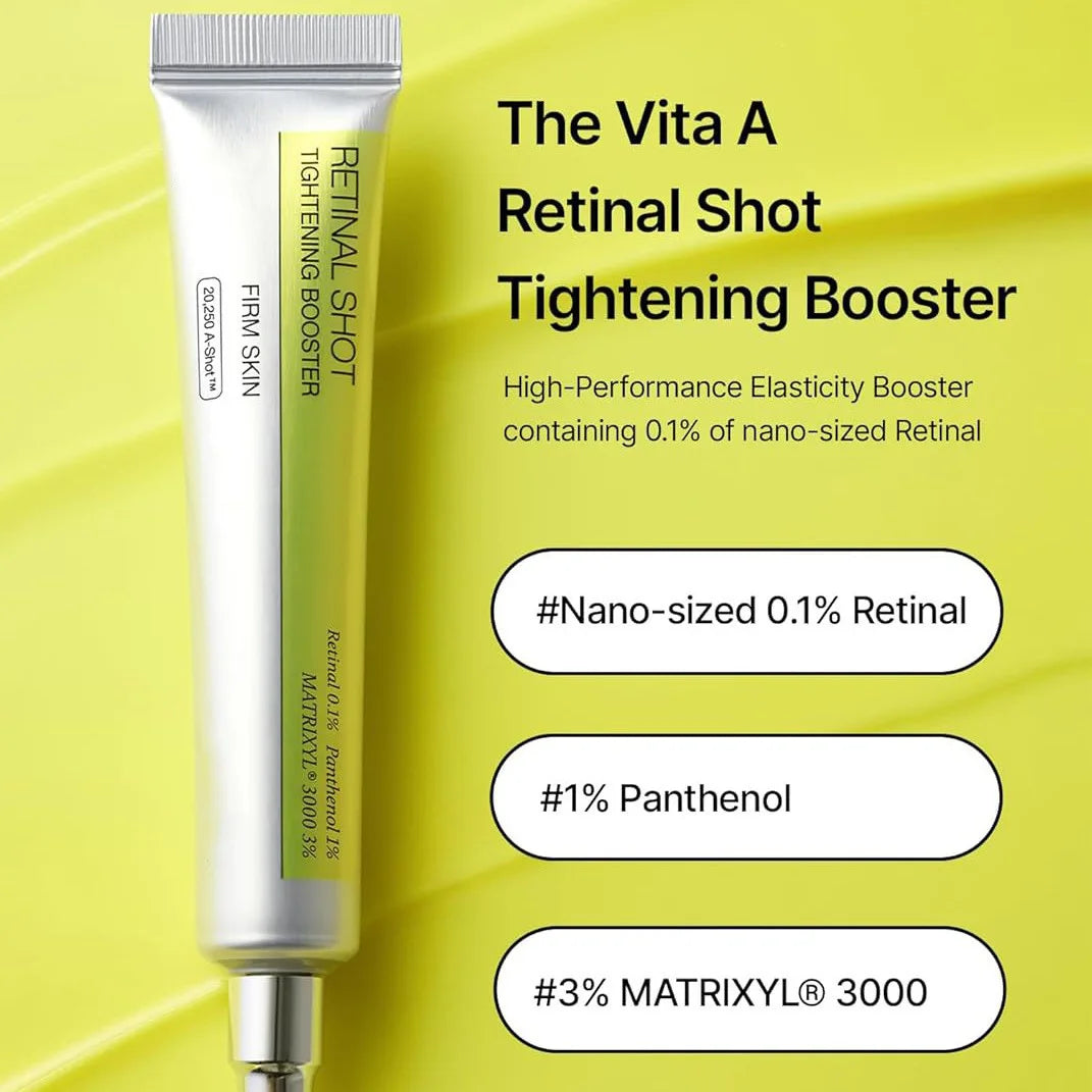 Korean Retinol Vitamin C Hydrating Shot Tightening Booster Face Cream