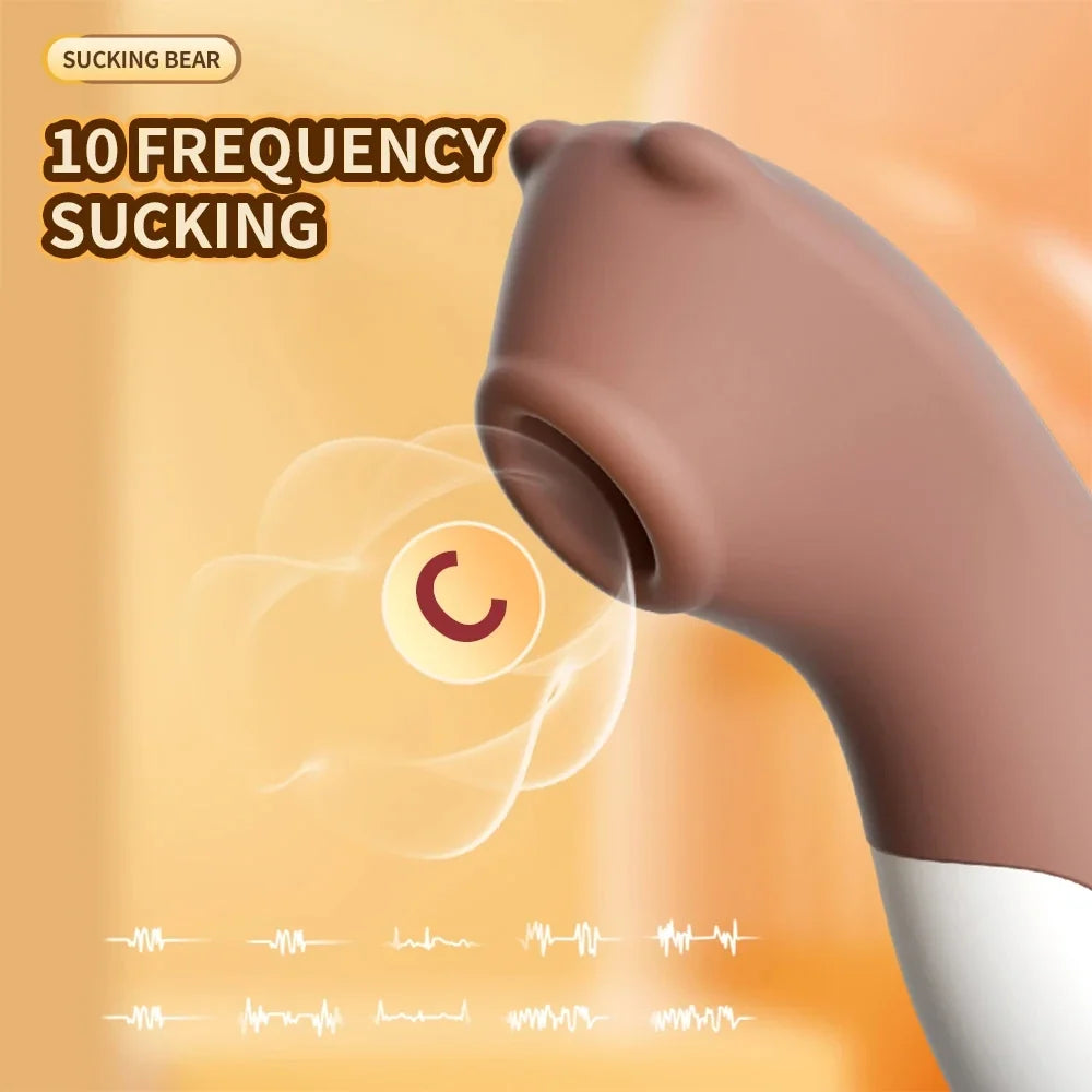 Powerful Whisper-quiet Clitoral Stimulator Women Oral Vacuum Vibrator
