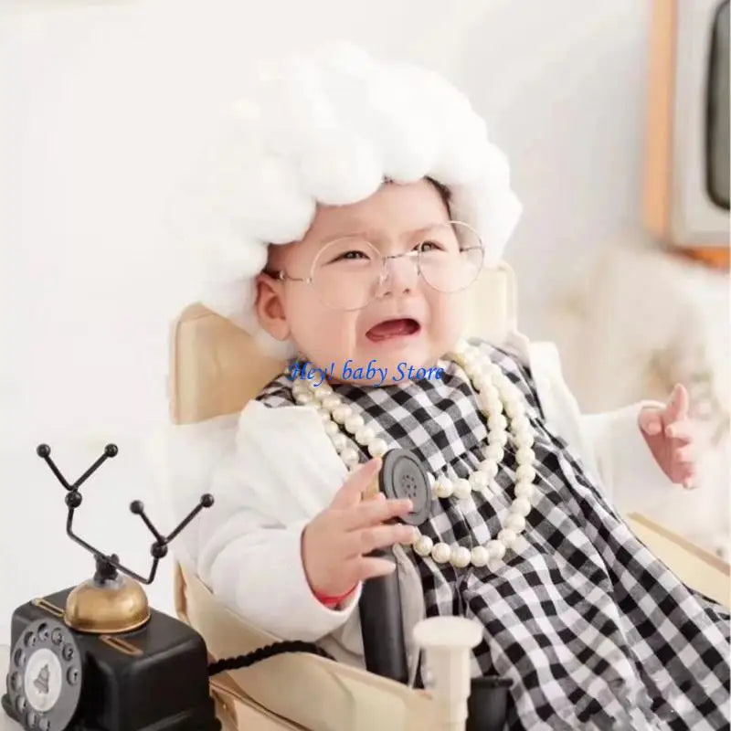 Baby Girl Newborn Photography Prop Set | Crochet Outfit & Accessories