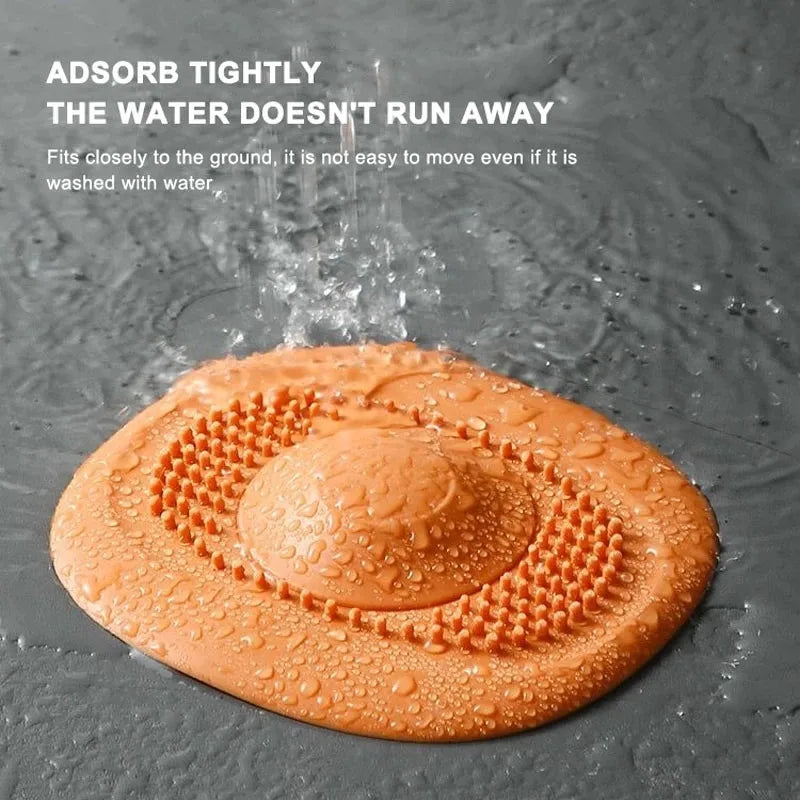 Silicone Sink Drain Strainer & Hair Catcher – Universal Stopper
