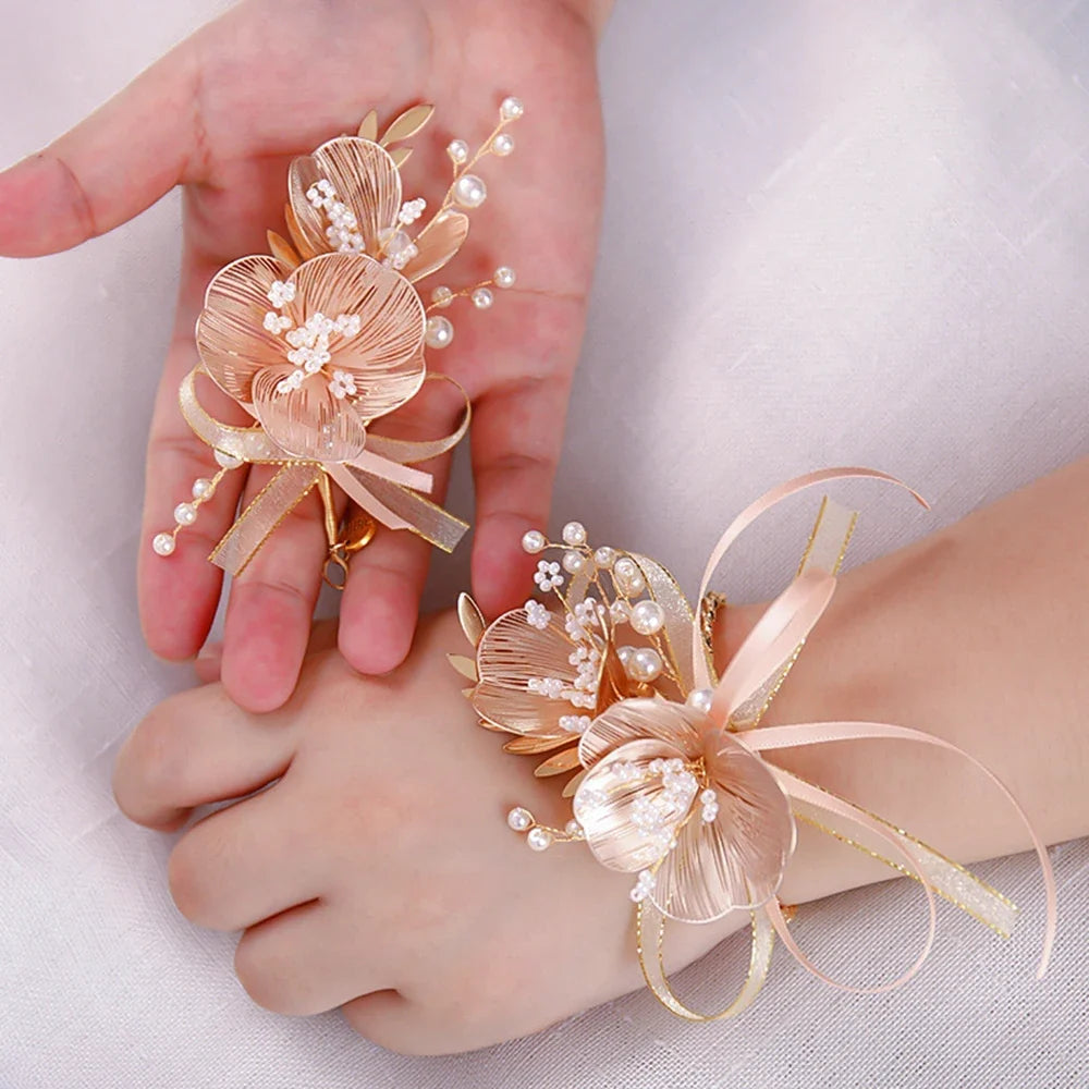 Pearl Bridal Headband – Handmade Wedding Hair Accessory