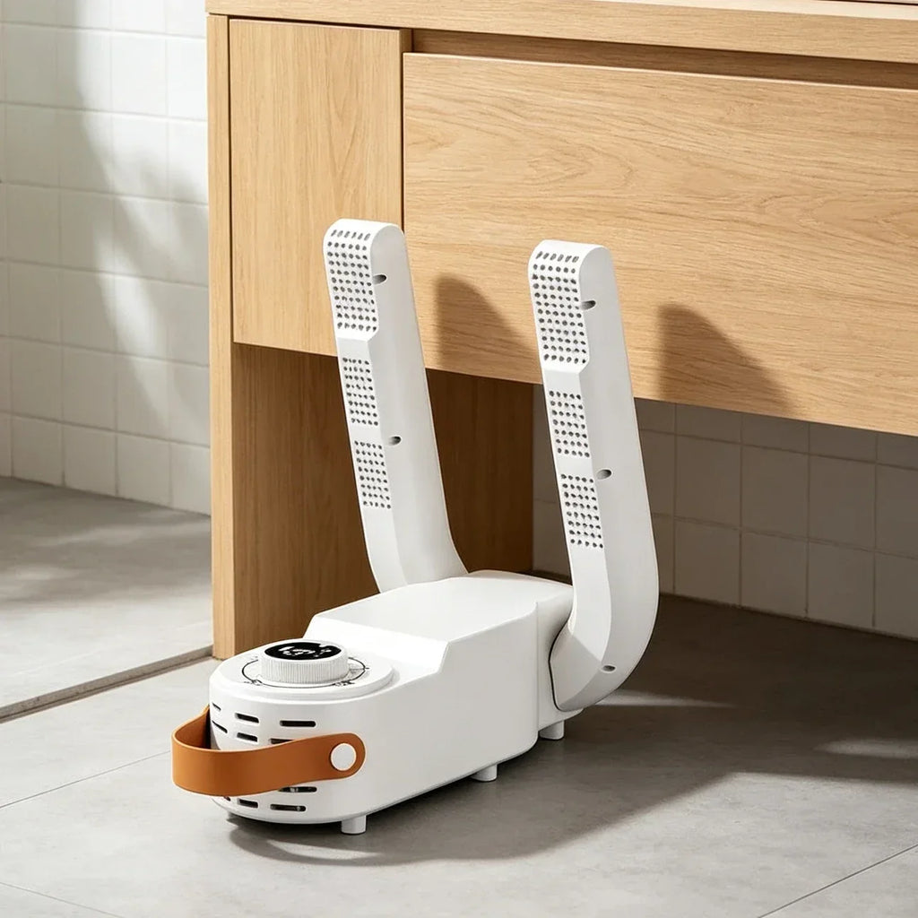 Portable Foldable Shoe Dryer with Timer & Hot Air Circulation