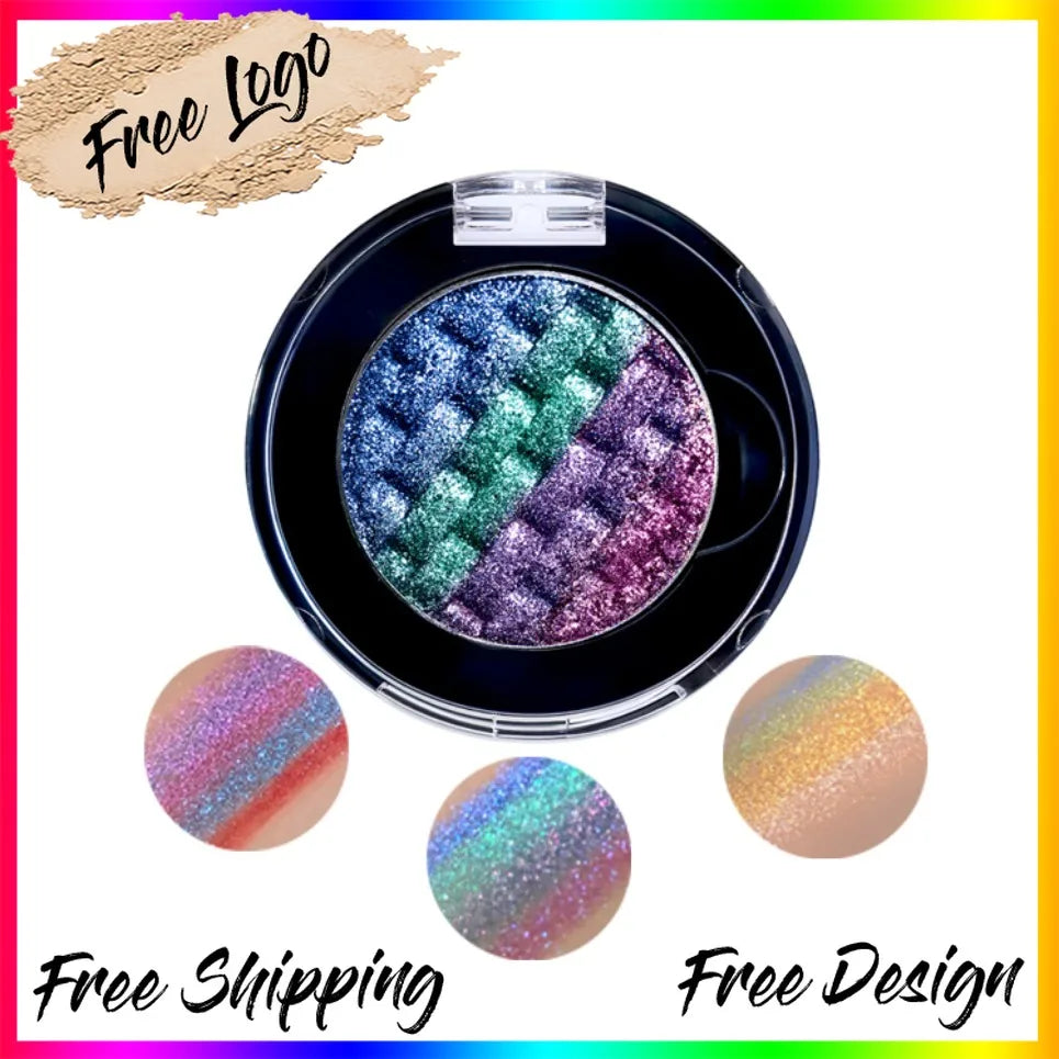 26mm Chameleon Rainbow Eyeshadow Palette | Vegan Wholesale